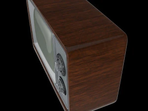 Vintage TV 3D Model
