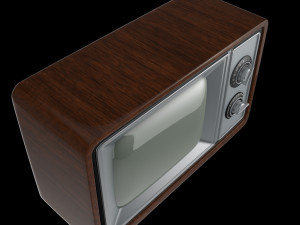 Vintage TV 3D Model