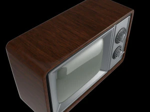 Vintage TV 3D Model