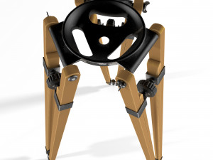Vintage cinema camera tripod 3D Model