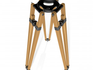 Vintage cinema camera tripod Model 3D