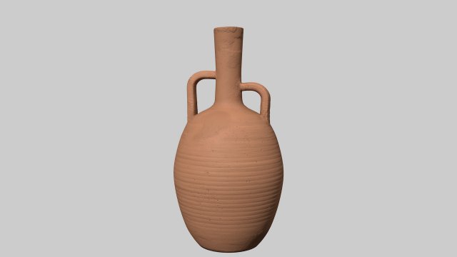 Antic clay jug 3D Model .c4d .max .obj .3ds .fbx .stl .blend