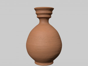 Roman clay jug 3D Model