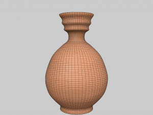 Roman clay jug 3D Model