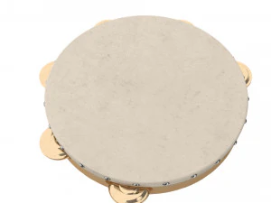 Tambourine 3D Model