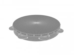 Tambourine 3D Model