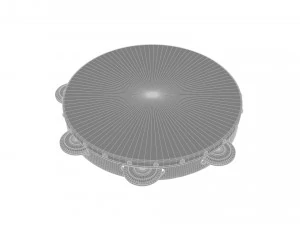 Tambourine 3D Model