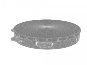 Tambourine 3D Model