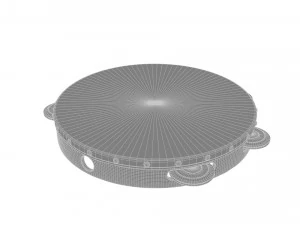 Tambourine 3D Model