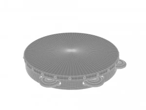 Tambourine 3D Model