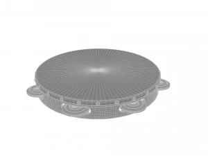 Tambourine 3D Model