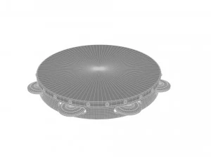 Tambourine 3D Model
