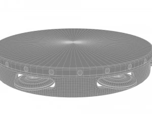 Tambourine 3D Model