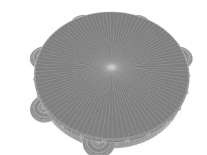 Tambourine 3D Model