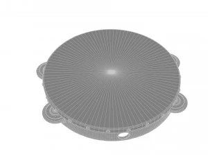 Tambourine 3D Model