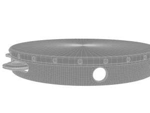 Tambourine 3D Model