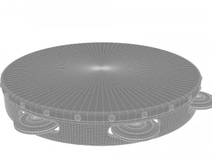 Tambourine 3D Model