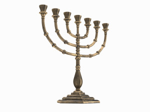 Menorah Model 3D