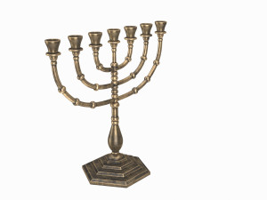 Menorah Model 3D