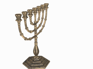 Menorah Model 3D