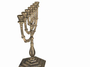 Menorah 3D Model