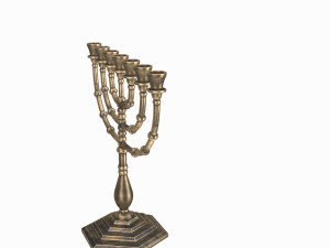 Menorah Model 3D