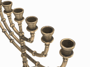 Menorah Model 3D