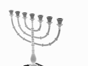 Menorah Model 3D