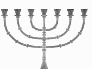 Menorah Model 3D