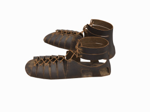 Roman legionary shoes Modelo 3D