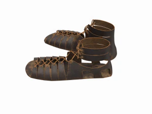 ローマ軍団の靴 3Dモデル