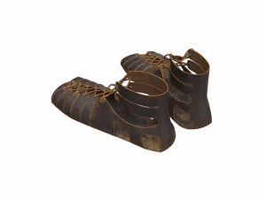 ローマ軍団の靴 3Dモデル