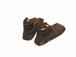 Roman legionary shoes Modelo 3D