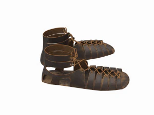 ローマ軍団の靴 3Dモデル