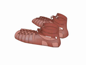 ローマ軍団の靴 3Dモデル