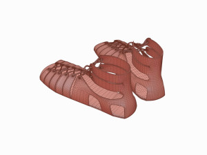 Roman legionary shoes Modelo 3D