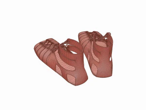 ローマ軍団の靴 3Dモデル