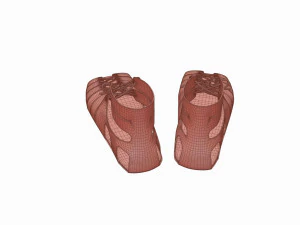 ローマ軍団の靴 3Dモデル