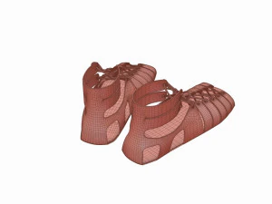 ローマ軍団の靴 3Dモデル