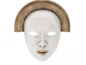Old Chinese mask 3D मॉडल
