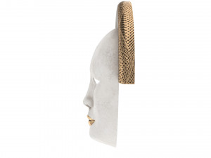 Old Chinese mask 3D मॉडल