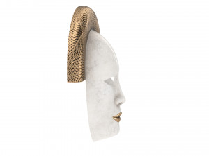 Old Chinese mask 3D मॉडल