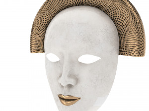 Old Chinese mask 3D मॉडल