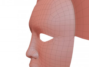 Old Chinese mask 3D मॉडल