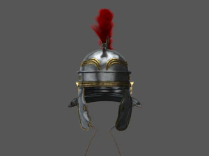 Elmo da centurione romano Modello 3D