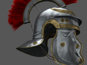 Roman Centurion helmet 3D-Modell