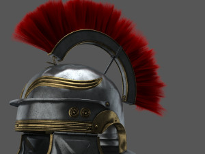 Roman Centurion helmet 3D-Modell