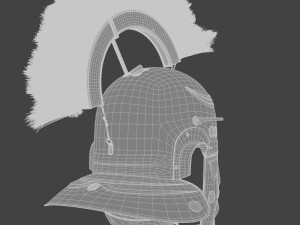 Roman Centurion helmet 3D-Modell