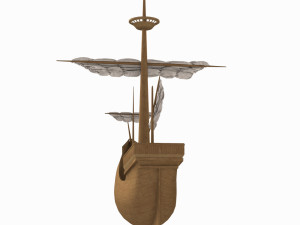 Medieval ship toy 3D मॉडल