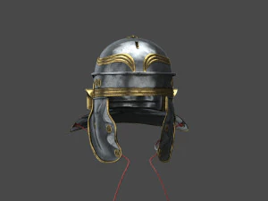 Legion&aacute;rio de capacete romano fotorrealista Modelo 3D